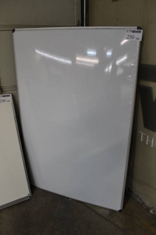 lot 250 image: Lot of (2) White Boards