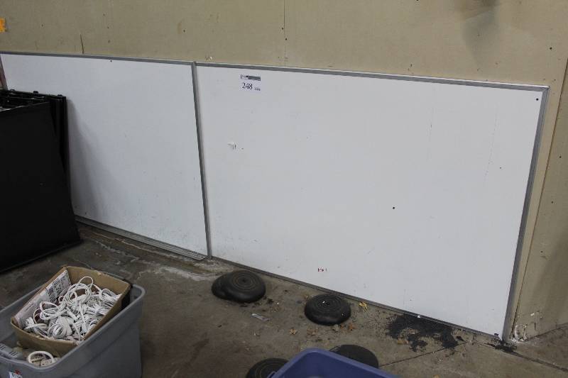 lot 248 image: Lot of (2) White Boards