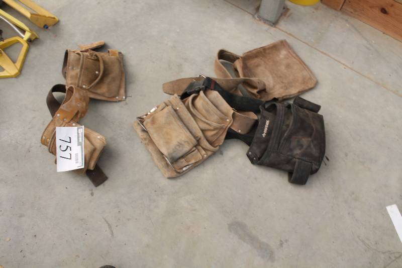 lot 757 image: Lot of (3) Tool Belts