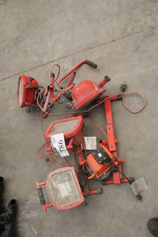 lot 786 image: Shop Work Lights