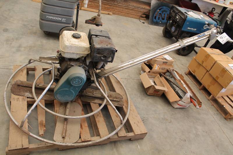lot 716 image: Bartell Trowel w Honda GX340 Engine