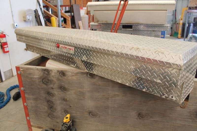 lot 804 image: Weather Guard Truck Bed Tool Box