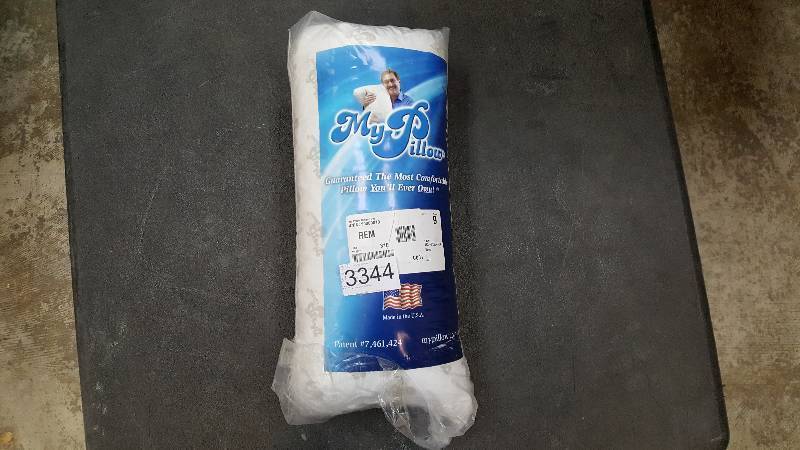 lot 3344 image: MyPillow Firm - Queen