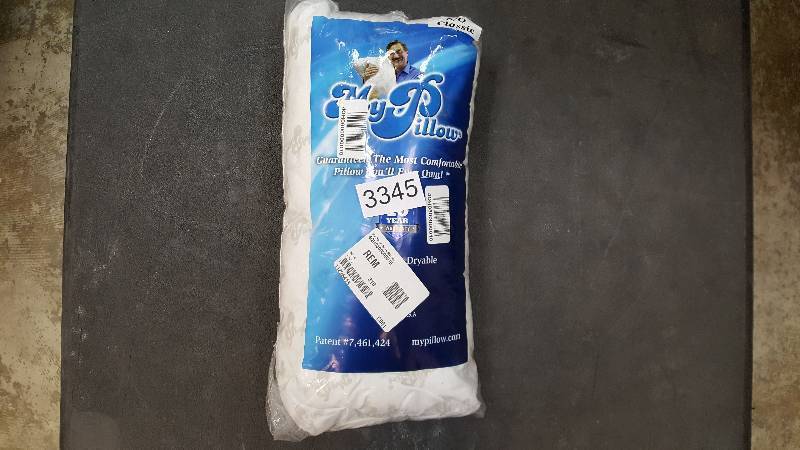lot 3345 image: MyPillow Medium - Queen