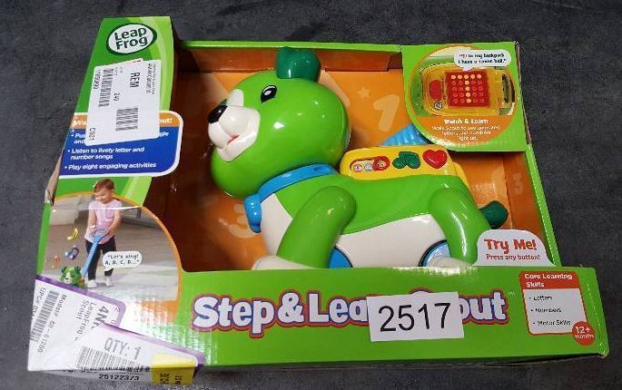lot 2517 image: LeapFrog Step & Learn Scout