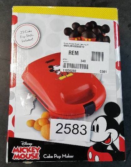lot 2583 image: Disney Mickey Mouse Cake Pop Maker