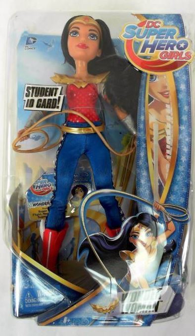lot 2938 image: Mattel DC Super Hero Girls Action Doll - Wonder Woman