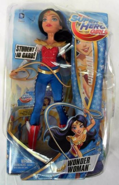 lot 2939 image: Mattel DC Super Hero Girls Action Doll - Wonder Woman