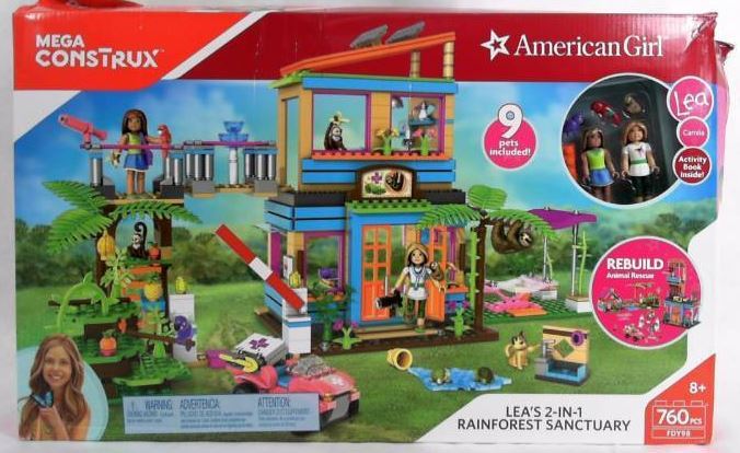 lot 2943 image: Mattel American Girl Leas 2-in-1 Rainforest Sanctuary