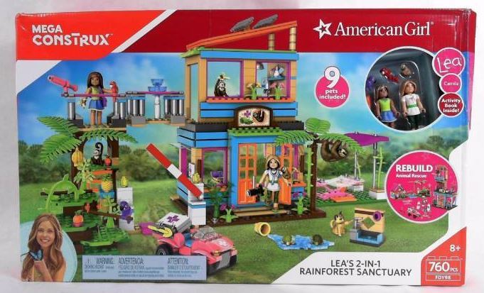lot 2945 image: Mattel American Girl Leas 2-in-1 Rainforest Sanctuary