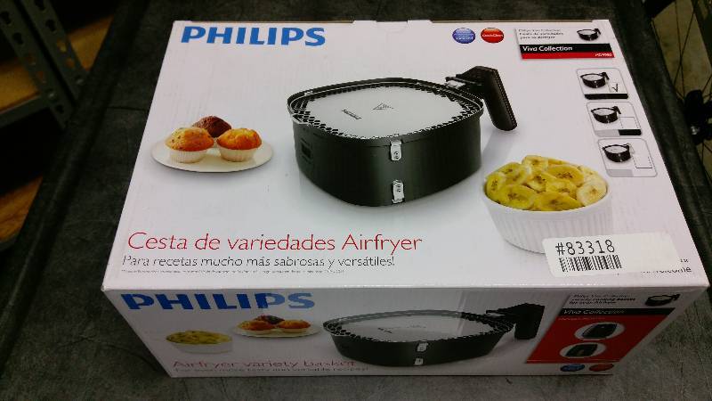 lot 3592 image: Philips Viva Collection Airfryer Variety Cooking Basket