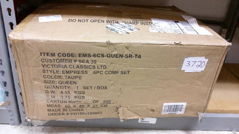 lot 3720 image: Jane Seymour Collection Empress 6-Pc. Comforter Set - Queen