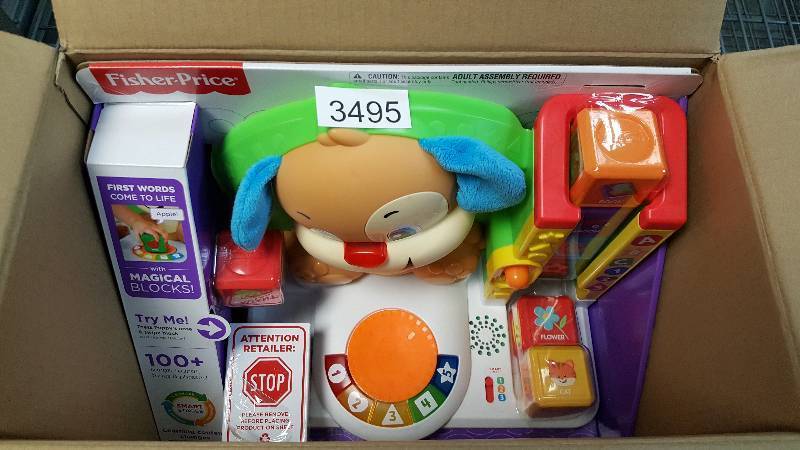 lot 3495 image: Fisher-Price Laugh & Learn First Words Smart Puppy
