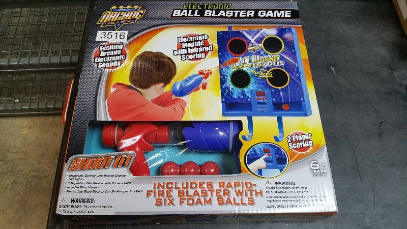 electronic ball blaster game