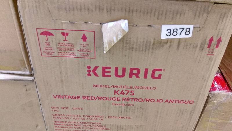 lot 3878 image: Keurig Plus Series K475 Brewing System
