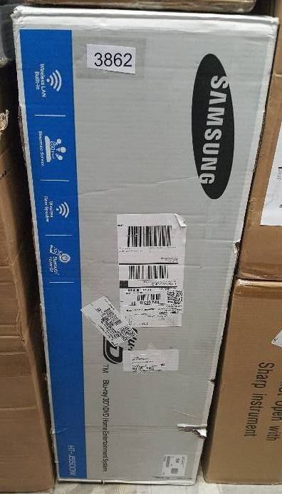 lot 2910 image: Samsung 5.1-Channel Smart 3D Blu-ray Home Theater Sound System