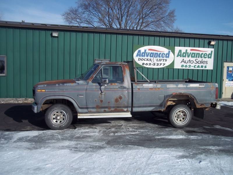 1986 Ford F 150 4 X 4 Advanced Sales Consignment Auction