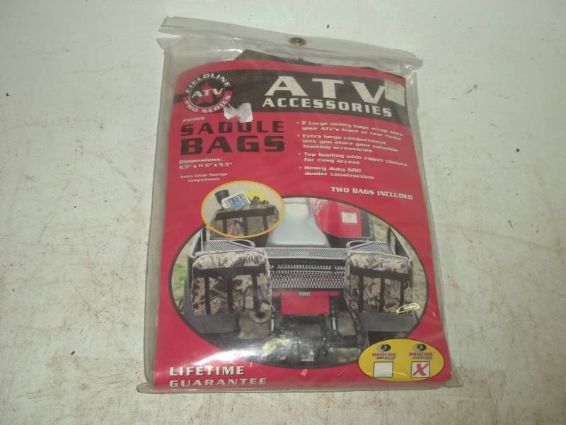 lot 14 image: ATV Saddle Bags