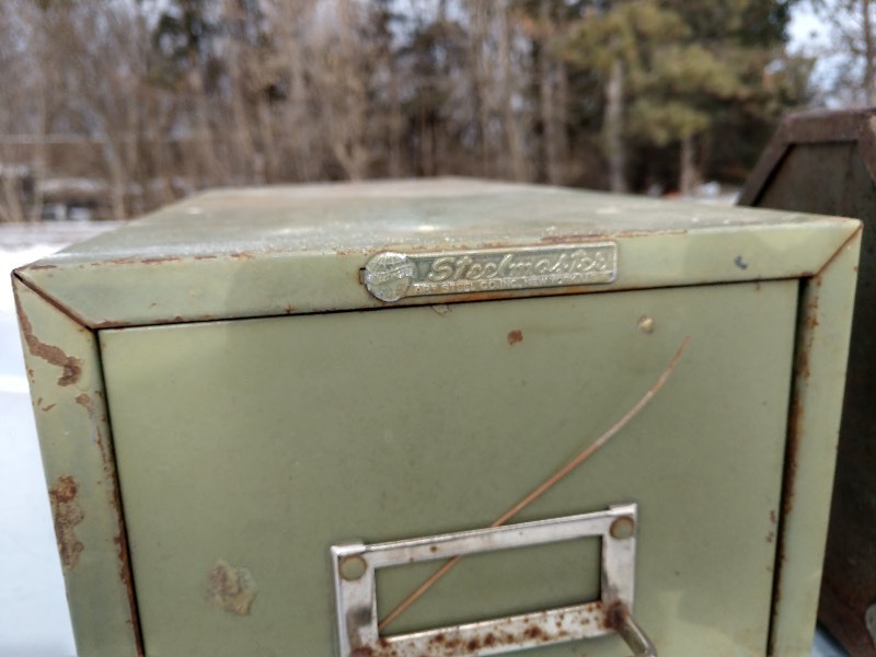 lot 43 image: Steelmaster File and Toolbox