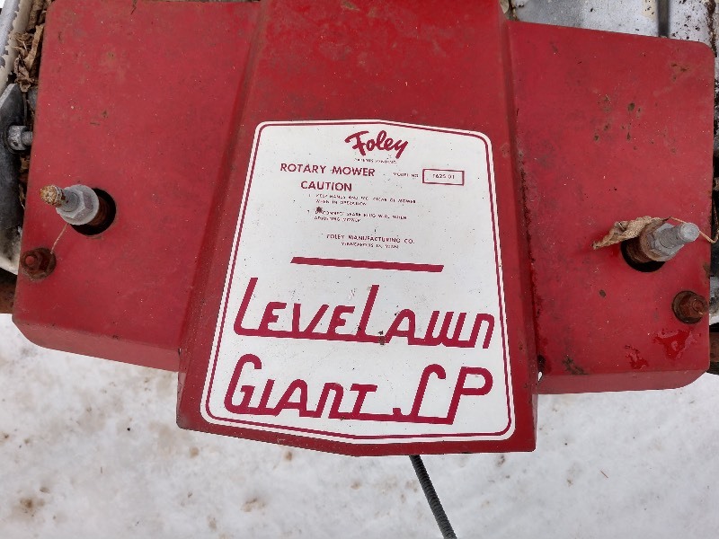 lot 57 image: Foley Rotary Lawn Mower 