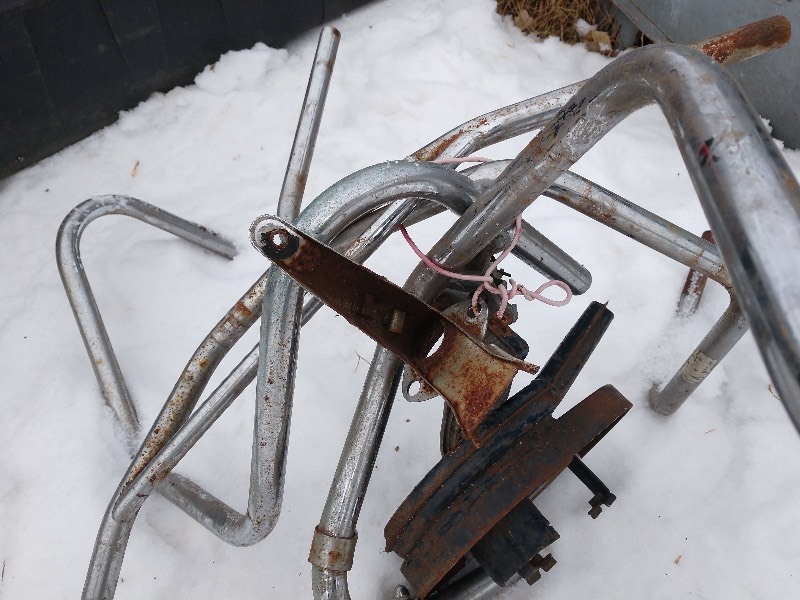 lot 63 image: Motorcycle Handlebars 