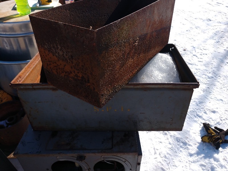 lot 73 image: Lyon Parts Bin and Rusty Parts Bin