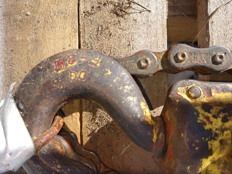 lot 98 image: Chain Hoist Chain Fall