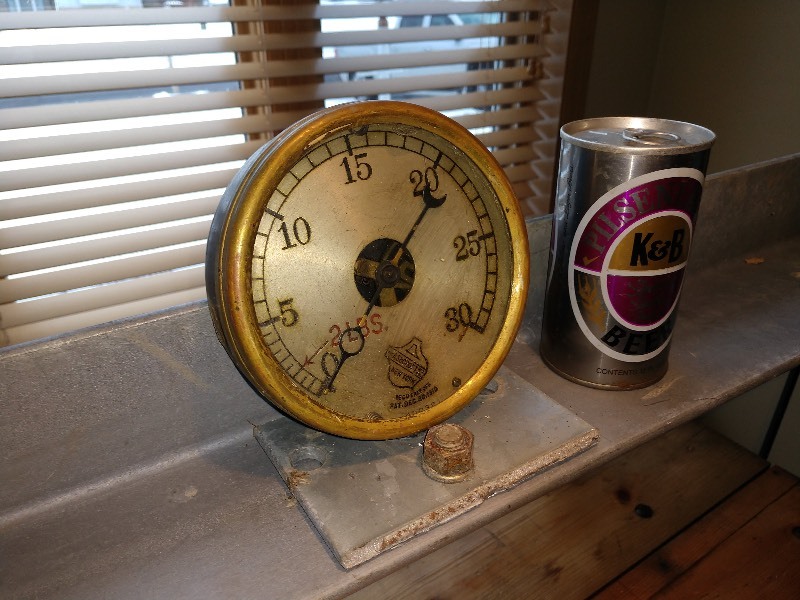 lot 116 image: The Ashcroft Pressure Gauge