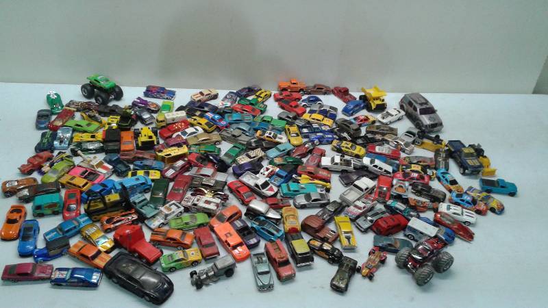 Huge Lot Of Used Matchbox And Other Cars, Different Conditions