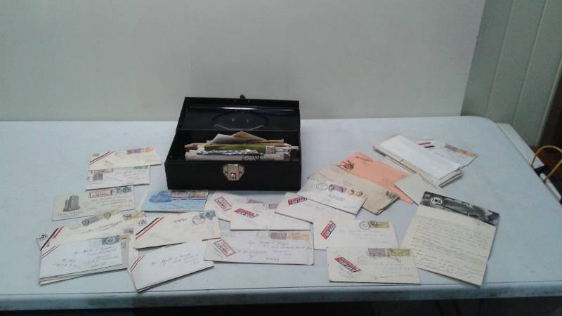 Lot Of Vintage And Antique Letters With Postage Stamps, From The 1930s To The 1970s