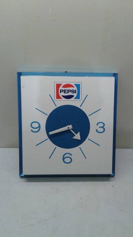 Pepsi Wall Clock, Does Not Work Right, Has A Few, Marks�