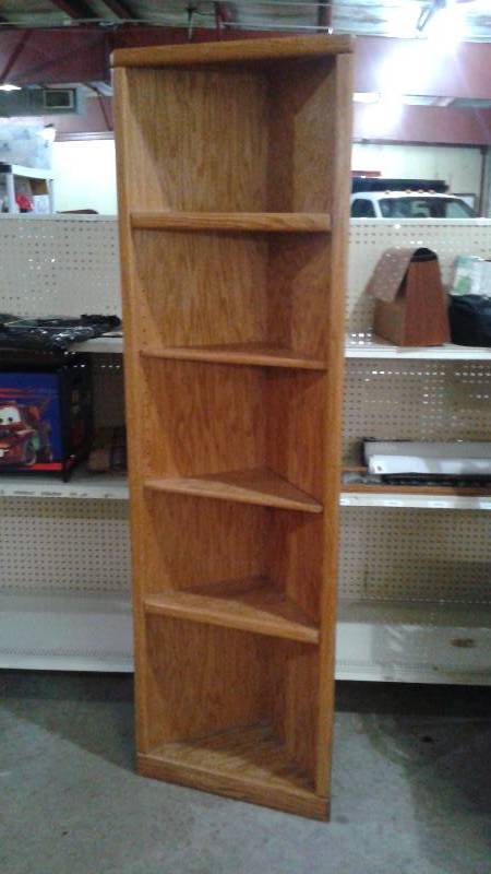 Tall Corner Shelf, Good Condition