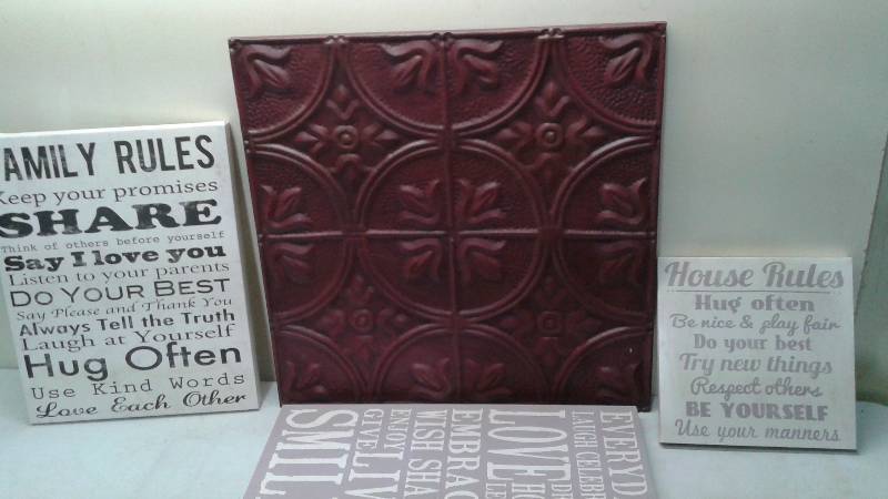 Lot Home Decor Wall Art