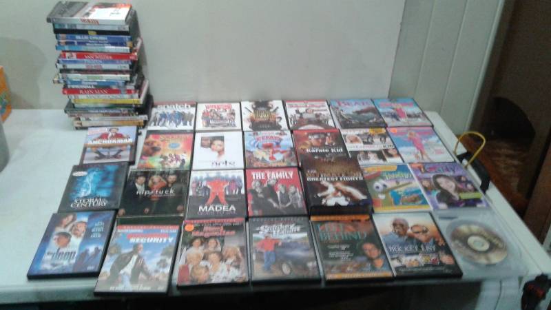 Lot Of Around 50 DVDs Different Conditions, Some Good, Some Scratched