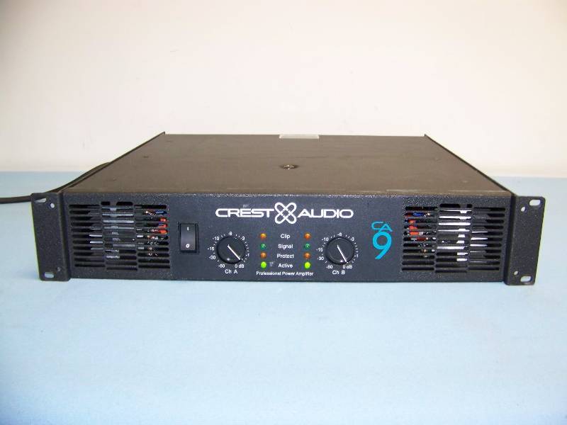 Crest, CA9, Professional Audio Amplifier / Amp   # EAW Eastern