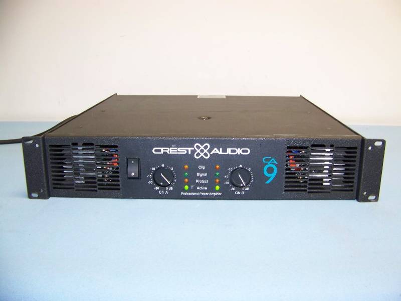 Crest, CA9, Professional Audio Amplifier / Amp | #187 EAW (Eastern