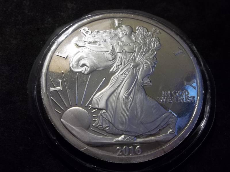 5 Oz. Silver Bullion Round .999 Fine