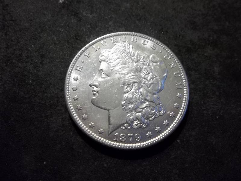 1879 S Reverse 79 Morgan Silver Dollar