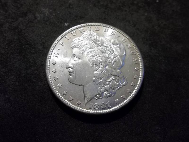 1881 S Morgan Silver Dollar