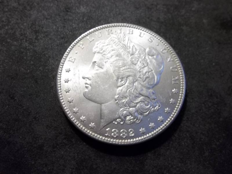1882  Morgan Silver Dollar