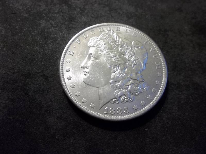 1883 O Morgan Silver Dollar