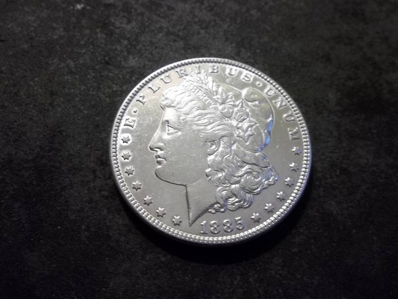 1885 Morgan Silver Dollar