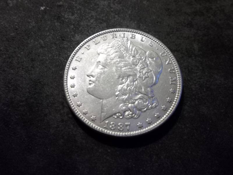1887  Morgan Silver Dollar