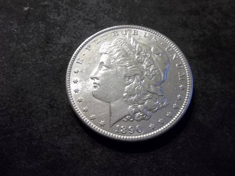 1890 Morgan Silver Dollar