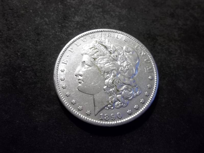 1890 S  Morgan Silver Dollar