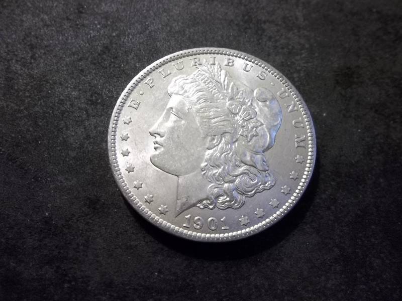 1901 O Morgan Silver Dollar