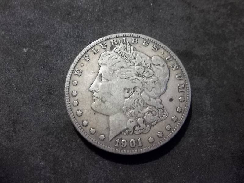 1901 S Morgan Silver Dollar