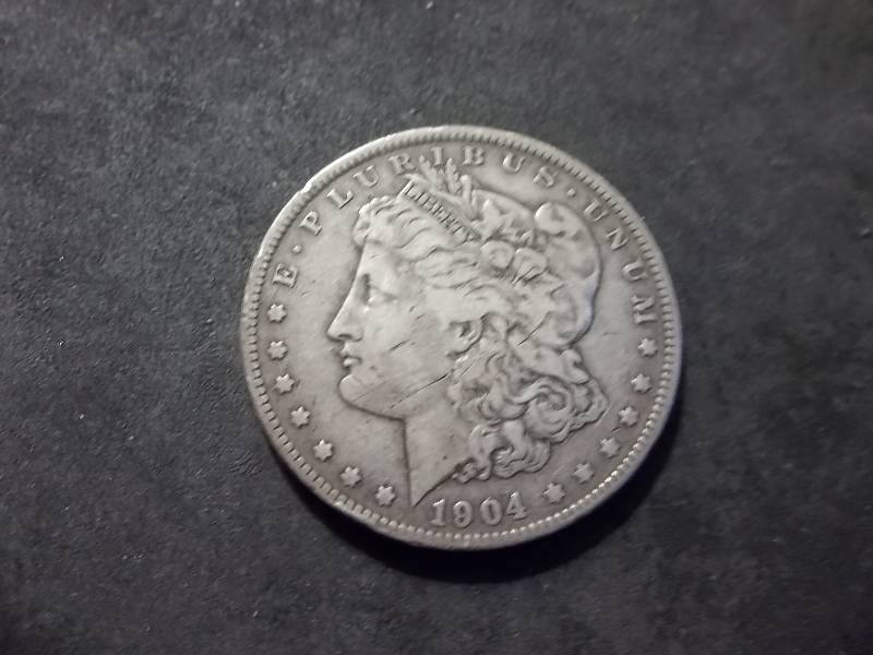 1904 O  Morgan Silver Dollar