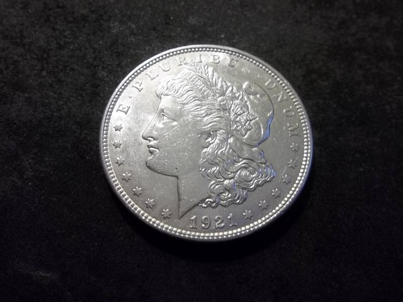1921 D Morgan Silver Dollar