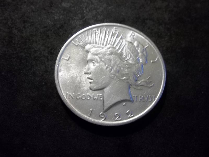 1922  Silver Peace Dollar